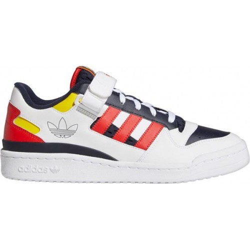 adidas Originals Men's Forum White/Black/Red Shoes adidas Originals Men's Forum White/Black/Red Shoes