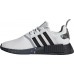 adidas Originals Men's NMD_R1 White/Black/Silver Shoes adidas Originals Men's NMD_R1 White/Black/Silver Shoes