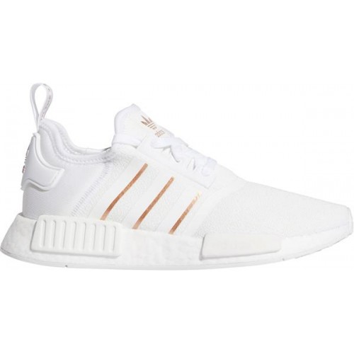 adidas Originals Women's NMD_R1 White/Rose Gold shoes adidas Originals Women's NMD_R1 White/Rose Gold shoes