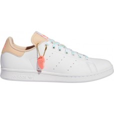 adidas Originals Women's Stan Smith Primegreen White/Acid Red Shoes