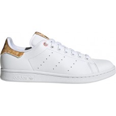 adidas Originals Women's Stan Smith Primegreen White/Brown/Brown Shoes