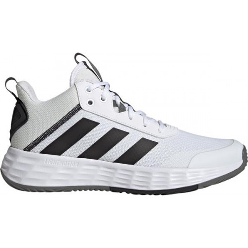 adidas OwnTheGame 2.0 Basketball White/Black/Grey Shoes adidas OwnTheGame 2.0 Basketball White/Black/Grey Shoes