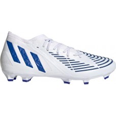 adidas Predator Edge.2 FG Soccer White/Blue Cleats