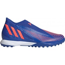 adidas Predator Edge.3 Laceless Turf Soccer Blue/Orange Cleats