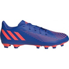 adidas Predator Edge.4 FXG Soccer Blue/Orange Cleats