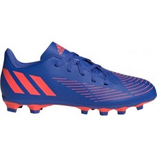 adidas Predator Edge.4 Kids' FXG Soccer Blue/Orange Cleats