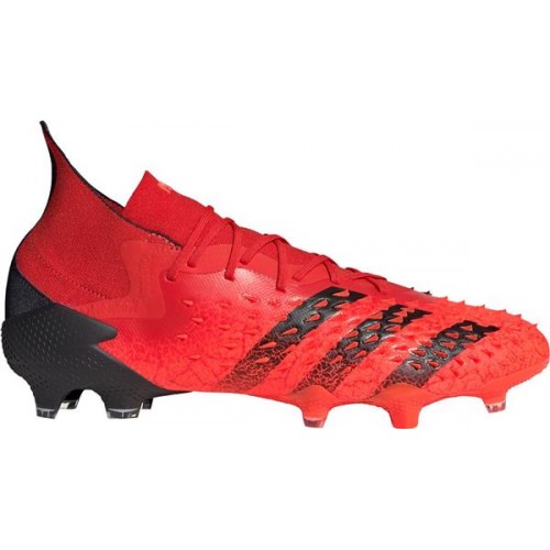 adidas Predator Freak.1 FG Soccer Red/Black Cleats adidas Predator Freak.1 FG Soccer Red/Black Cleats