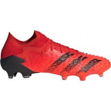adidas Predator Freak.1 Low FG Soccer Red/Black Cleats
