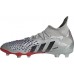 adidas Predator Freak .2 FG Soccer Silver/Red Cleats adidas Predator Freak .2 FG Soccer Silver/Red Cleats
