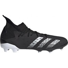 adidas Predator Freak .3 FG Soccer Black/White Cleats