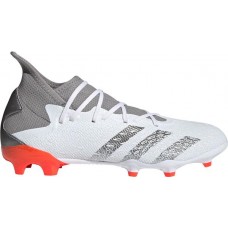 adidas Predator Freak .3 FG Soccer White/Red Cleats