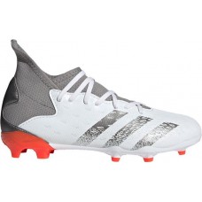 adidas Predator Freak .3 Kids' FG Soccer White/Red Cleats