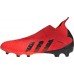 adidas Predator Freak .3 Laceless FG Soccer Red/Black Cleats adidas Predator Freak .3 Laceless FG Soccer Red/Black Cleats