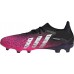 adidas Predator Freak .3 Low FG Soccer Black/Pink Cleats