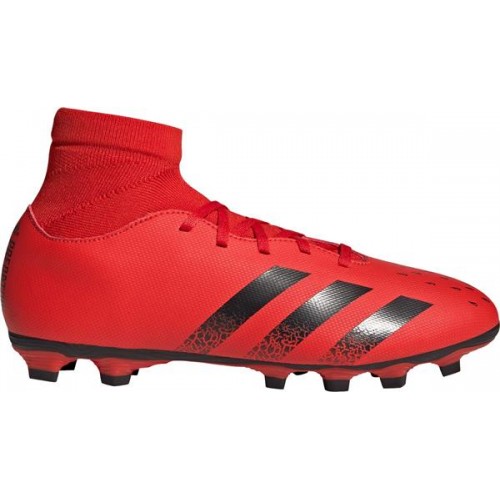 adidas Predator Freak .4 S FXG Soccer Red/Black Cleats adidas Predator Freak .4 S FXG Soccer Red/Black Cleats