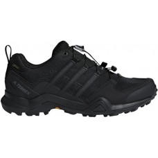 adidas Terrex Men's Swift R2 GTX Waterproof Hiking Black/Black/Black Shoes