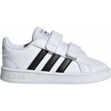 Adidas Toddler Grand Court White/Black Shoes