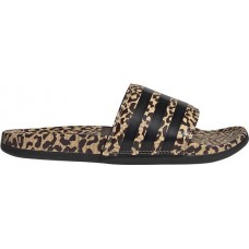 adidas Women's Adilette Comfort Leopard Slides