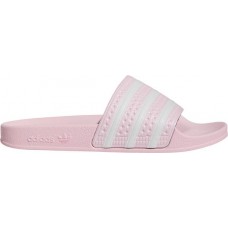 adidas Women's Adilette Pink/White Slides