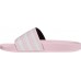 adidas Women's Adilette Pink/White Slides