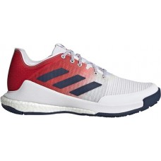 adidas Women's Crazyflight Volleyball Red/White/Blue Shoes