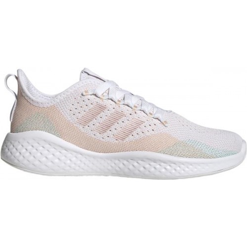 adidas Women's Fluidflow 2.0 White/Pink Shoes adidas Women's Fluidflow 2.0 White/Pink Shoes