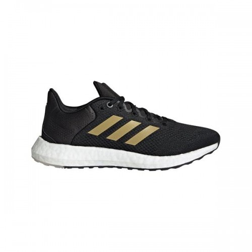 adidas Women's Pureboost 21 Running Black/Gold Shoes adidas Women's Pureboost 21 Running Black/Gold Shoes