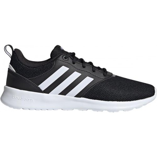 adidas Women's QT Racer 2.0 Black/White/Grey Shoes adidas Women's QT Racer 2.0 Black/White/Grey Shoes