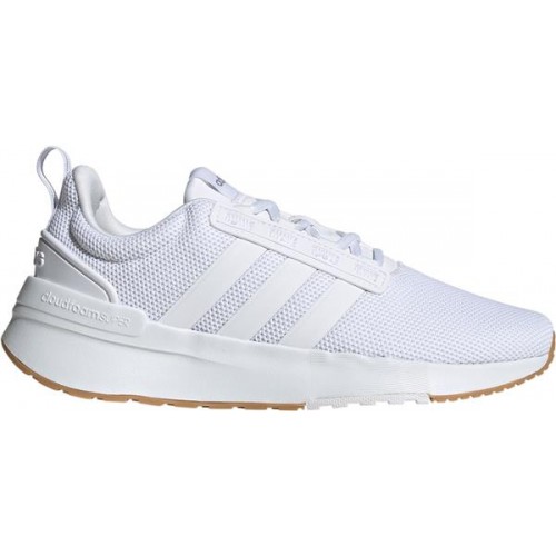 adidas Women's Racer TR21 White/White/Grey Shoes adidas Women's Racer TR21 White/White/Grey Shoes