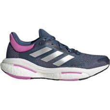adidas Women's Solar Glide 5 Running Silver/Pink Shoes adidas Women's Solar Glide 5 Running Silver/Pink Shoes