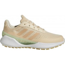 Adidas Women's Summervent Spikeless Golf Beige/Green Shoes Adidas Women's Summervent Spikeless Golf Beige/Green Shoes