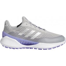 Adidas Women's Summervent Spikeless Golf Grey/Purple Shoes Adidas Women's Summervent Spikeless Golf Grey/Purple Shoes