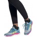 adidas Women's Terrex Agravic Flow Trail Running Halo Blue/Acid Yellow Shoes