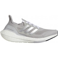 adidas Women's Ultraboost 21 Running Grey/Silver Shoes