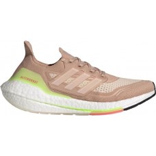 adidas Women's Ultraboost 21 Running Orange/Yellow Shoes