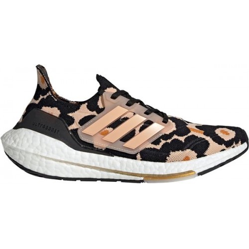 adidas Women's Ultraboost 21 x Marimekko Running Black/Brown Shoes adidas Women's Ultraboost 21 x Marimekko Running Black/Brown Shoes