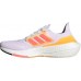 adidas Women's Ultraboost 22 Running Grey/Orange Shoes adidas Women's Ultraboost 22 Running Grey/Orange Shoes