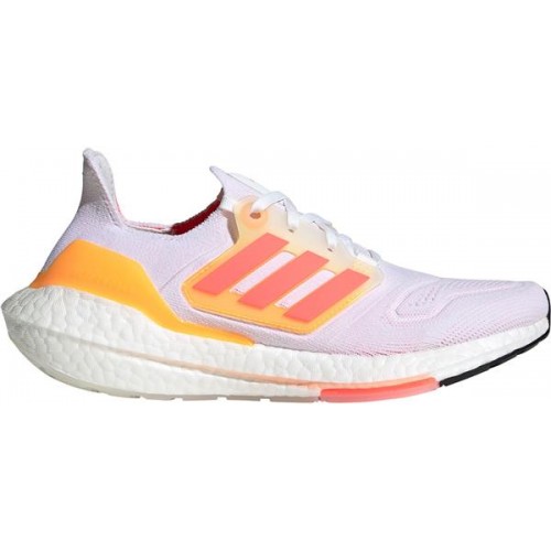 adidas Women's Ultraboost 22 Running Grey/Orange Shoes adidas Women's Ultraboost 22 Running Grey/Orange Shoes