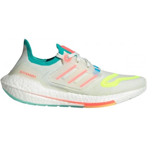 adidas Women's Ultraboost 22 Running White/Mint Shoes adidas Women's Ultraboost 22 Running White/Mint Shoes