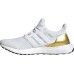 adidas Women's Ultraboost 4.0 DNA Running White/Gold Shoes
