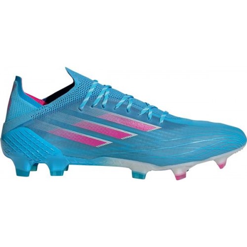 adidas X Speedflow.1 FG Soccer Blue/Pink Cleats adidas X Speedflow.1 FG Soccer Blue/Pink Cleats
