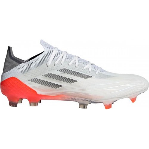 adidas X Speedflow.1 FG Soccer White/Red Cleats adidas X Speedflow.1 FG Soccer White/Red Cleats