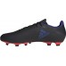 adidas X Speedflow.4 FxG Soccer Black/Blue Cleats adidas X Speedflow.4 FxG Soccer Black/Blue Cleats