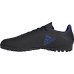 adidas X Speedflow.4 Turf Soccer Black/Blue Cleats