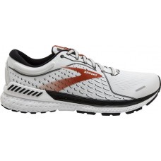 Brooks Men's Adrenaline GTS 21 Running White/Orange Shoes