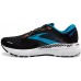 Brooks Men's Adrenaline GTS 22 Running Black/Blue/Orange Shoes