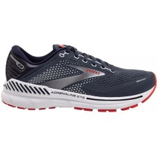 Brooks Men's Adrenaline GTS 22 Running Navy/Red Shoes Brooks Men's Adrenaline GTS 22 Running Navy/Red Shoes
