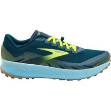 Brooks Men's Catamount Trail Running Teal Shoes