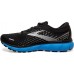 Brooks Men's Ghost 13 Running Black/Grey/Blue Shoes