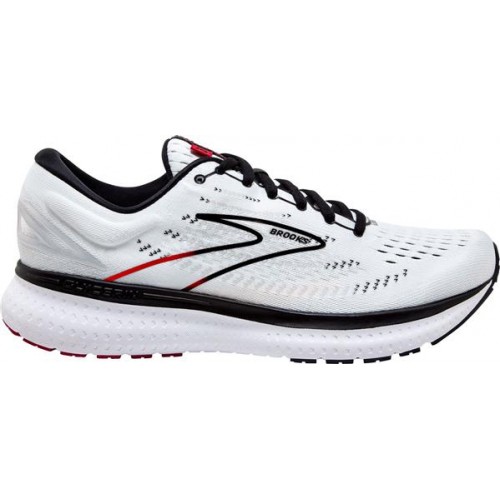 Brooks Men's Glycerin 19 Running Black/Red Shoes Brooks Men's Glycerin 19 Running Black/Red Shoes